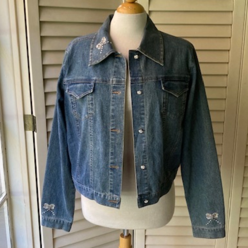 Karen Kane Jean Jacket